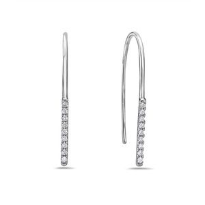 14W Women’s Diamond Threader Earrings